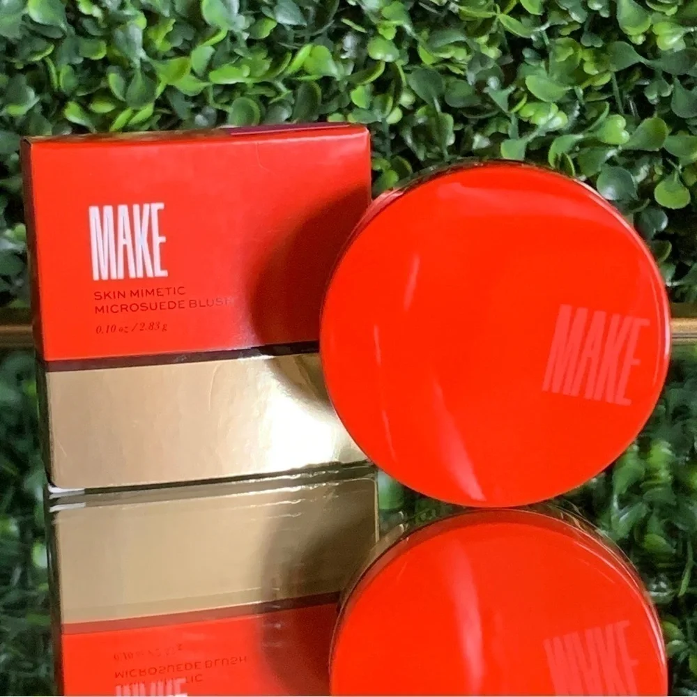 MAKE Beauty FUCHSIA FLUSH Skin Mimetic Microsuede Blush | NEW | Refillable